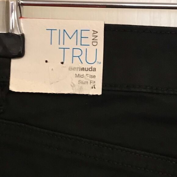 Time and Tru Black Shorts Size 4 NWT - Picture 6 of 9